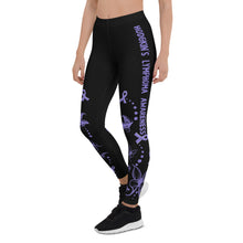 Load image into Gallery viewer, Hodgkin's Lymphoma Awareness Legging