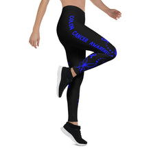 Load image into Gallery viewer, Colon Cancer Awareness Legging