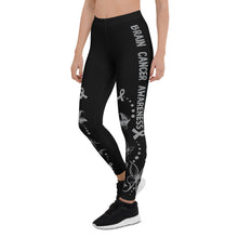 Load image into Gallery viewer, Brain Cancer Awareness Legging