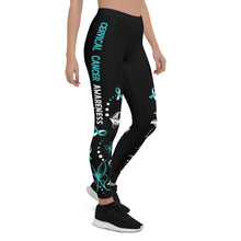 Load image into Gallery viewer, Cervical Cancer Awareness Legging