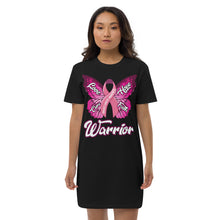 Load image into Gallery viewer, Breast Cancer Warrior Organic Dress