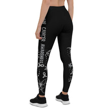 Load image into Gallery viewer, Brain Cancer Awareness Legging