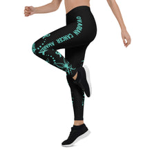 Load image into Gallery viewer, Ovarian Cancer Awareness Legging