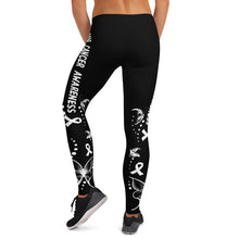 Load image into Gallery viewer, Lung Cancer Awareness Legging