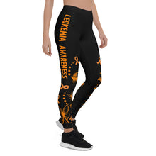 Load image into Gallery viewer, Leukemia Awareness Legging