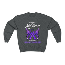 Load image into Gallery viewer, Alzheimer&#39;s My Heart Sweater

