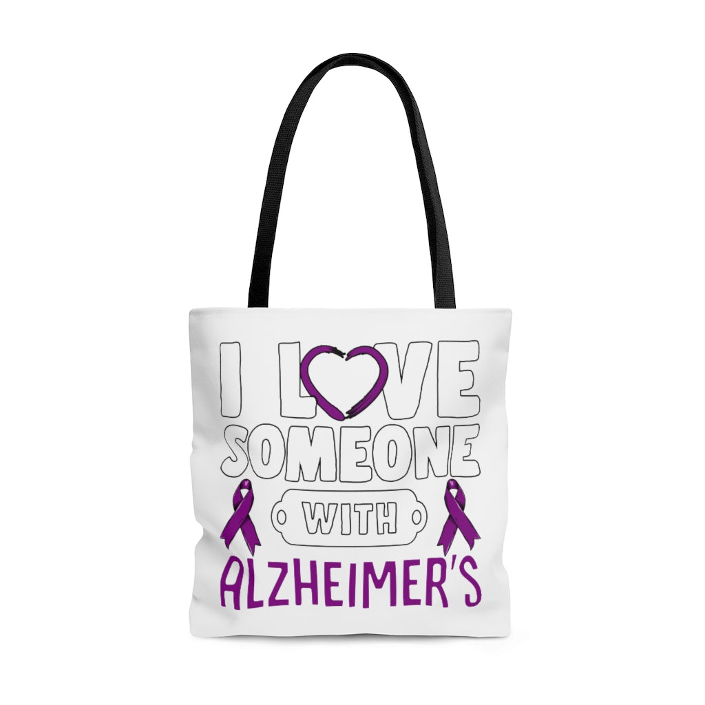 Alzheimer's Love Tote Bag
