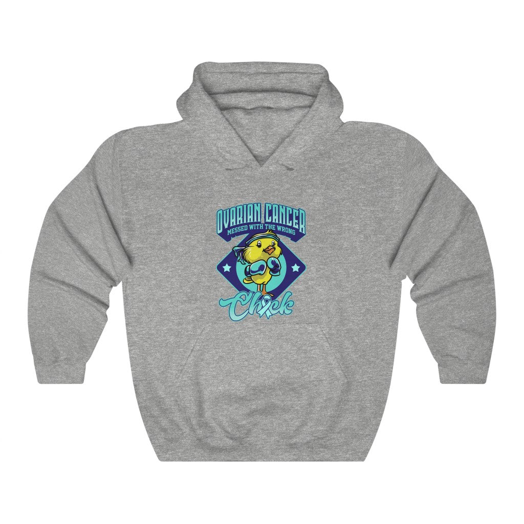 Ovarian Cancer Chick Hoodie
