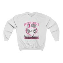 Load image into Gallery viewer, Breast Cancer Support Sweater
