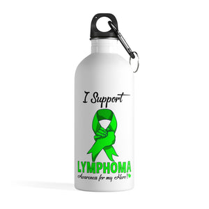 Lymphoma Support Steel Bottle