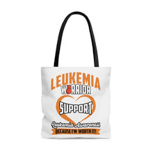 Load image into Gallery viewer, Leukemia Support Tote Bag
