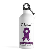 Load image into Gallery viewer, Hodgkin&#39;s Lymphoma Support Steel Bottle
