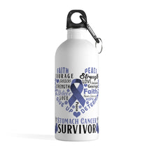 Load image into Gallery viewer, Stomach Cancer Survivor Steel Bottle
