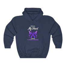 Load image into Gallery viewer, Alzheimer&#39;s My Heart Hoodie
