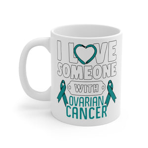 Ovarian Cancer Love Mug