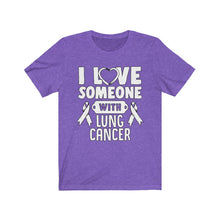 Load image into Gallery viewer, Lung Cancer Love T-shirt
