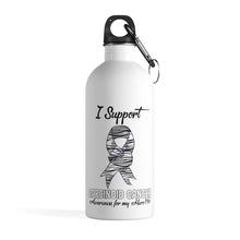Load image into Gallery viewer, Carcinoid Cancer Supporter Steel Bottle
