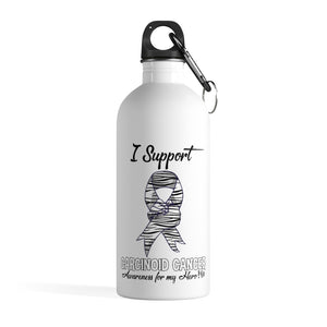 Carcinoid Cancer Supporter Steel Bottle