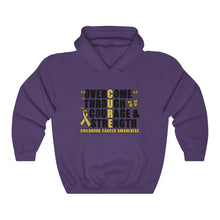 Load image into Gallery viewer, Overcome Childhood Cancer Hoodie
