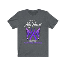 Load image into Gallery viewer, Alzheimer&#39;s My Heart T-shirt
