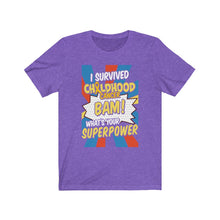 Load image into Gallery viewer, Survived Childhood Cancer Tee
