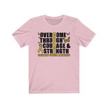 Load image into Gallery viewer, Overcome Childhood Cancer Tee

