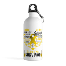 Load image into Gallery viewer, Sarcoma Survivor Steel Bottle
