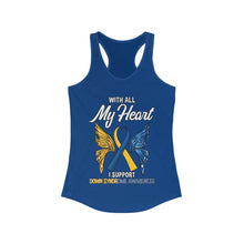Load image into Gallery viewer, Down Syndrome My Heart Tank Top
