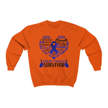 Load image into Gallery viewer, Colon Cancer Survivor Sweater

