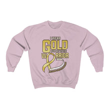 Load image into Gallery viewer, Childhood Cancer Warrior Sweater
