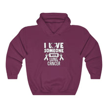 Load image into Gallery viewer, Lung Cancer Love Hoodie
