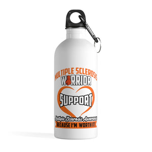 Support Multiple Sclerosis Steel Bottle