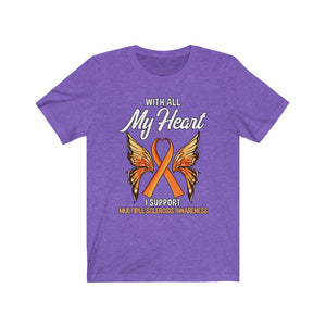 Multiple Sclerosis My Heart T-shirt