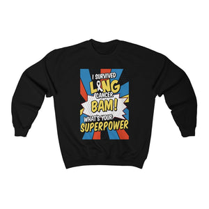 Survived Lung Cancer Sweater