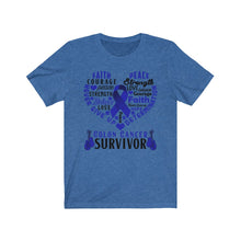 Load image into Gallery viewer, Colon Cancer Survivor T-shirt
