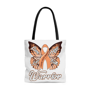 Uterine Cancer Warrior Tote Bag