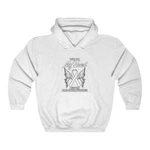 Lung Cancer My Heart Hoodie