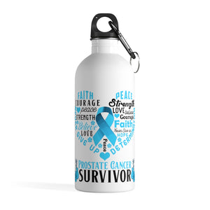 Prostate Cancer Survivor Steel Bottle