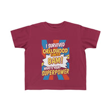Load image into Gallery viewer, Survived Childhood Cancer Kid&#39;s Tee

