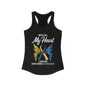 Down Syndrome My Heart Tank Top