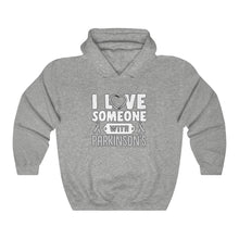 Load image into Gallery viewer, Parkinson&#39;s Love Hoodie
