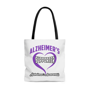 Alzheimer's Supporter Tote Bag