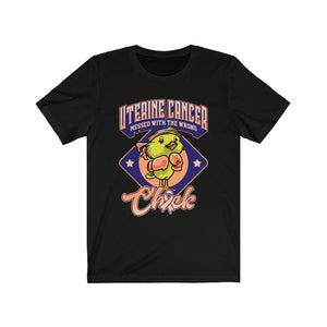 Uterine Cancer Chick T-Shirt