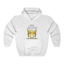 Load image into Gallery viewer, Childhood Cancer My Heart Hoodie
