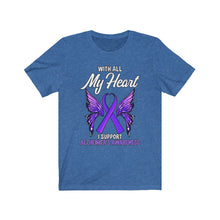 Load image into Gallery viewer, Alzheimer&#39;s My Heart T-shirt
