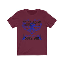 Load image into Gallery viewer, Colon Cancer Survivor T-shirt
