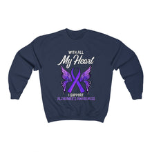 Load image into Gallery viewer, Alzheimer&#39;s My Heart Sweater
