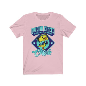 Ovarian Cancer Chick T-shirt