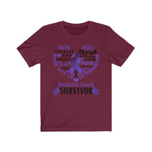 Load image into Gallery viewer, Pancreatic Cancer Survivor T-shirt
