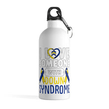 Load image into Gallery viewer, Down Syndrome Love Steel Bottle
